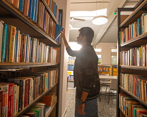 Library & Reading Halls - 24/7 study spaces